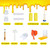 Beekeeping Supplies - 31 Pcs Beehive Starter Kit, Bee Keeping Supplies-All Beekeeping Tools and Equipment, Bee Smoker Kit for Beekeeping for Beginners and Professionals Beekeeping Supplies - 31 Pcs Beehive Starter Kit, Bee Keeping Supplies-All Beekeeping Tools and Equipment, Bee Smoker Kit for Beekeeping for Beginners and Professionals