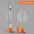 U-100 27G 1cc Syringes with 5/16 Inch-8mm Accurate Measuring for Liquid Individually Sealed Packaging (100Pack)-1765519030