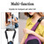 LACIYISON Soft Car Seat Belt Cover Auto Seatbelt Shoulder Pad Comfortable Cushions 2 PCS Universal Fit for All Cars, Deer Flag Tree Camo Pattern