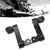 Motorcycle Foot Peg Adjustable Passenger Footpegs Highway Bracket, 360° Rotating Foot Peg Extensions Passenger Highway Peg Clamp Bracket, Sturdy Rustproof Aluminum Foot Peg
