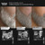 Barbers Choice Silver Line, Facial Hair Brush on Temporary Color for Silver Fox Men- Instantly Brighten White Beards, Mustache & Sideburns, Less Yellow, Easy Application, Arctic White Barbers Choice Silver Line, Facial Hair Brush on Temporary Color for Silver Fox Men- Instantly Brighten White Beards, Mustache & Sideburns, Less Yellow, Easy Application, Arctic White