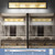 SineRise LED Modern Bathroom Vanity Light Fixtures (4-Light, 30-Inch)(5CCT, Dimmable), Matte Gold Modern Acrylic Bathroom Wall Lighting Fixtures Over Mirror (3000K/3500K/4000K/5000K/6000K)-1765520278