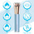 iMusthav Flawless Facial Hair Remover for Women Painless Electric Razor Epilator Trimmer Shaver with 18K Gold-Plated, 16mm Dual Ring Floating Head, USB Rechargeable, 360° LED for Face Lip Hair Removal