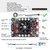 T220HS-W Power Amplifier Board 2.0 Channel 220W×2 with Treble and Bass, 12V-36V Audio Power Amplifier Module with Front Panel