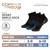 Copper Fit Unisex Copper Infused No Show Socks - 3 Pack , Large/X-Large, Black