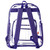 K-Cliffs Clear Backpack Heavy Duty See Through Student Bookbag Large Durable School Bag Quality Transparent PVC Travel Security Workbag Purple