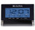 Bulova Travel Time Alarm Clock, Black (B1707) Bulova Travel Time Alarm Clock, Black (B1707)