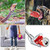 GYORGKSHI 47" Extra Heavy Duty Snake Tongs Reptile Grabber Catcher Wide Jaw Handling Tool