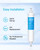 AQUACREST GXRTQR Inline Water Filter, NSF Certified, Compatible with GE GXRTQR, GXRTQ System, Reduces Chlorine, Fluoride, Limescale and More, For Refrigerator, IceMaker, RVs (2 Filters)