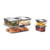 Rubbermaid Brilliance Food Storage Containers, Set of 5 (10 Pieces), BPA-Free, Leak-Proof, Clear
