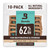 Boveda 62% Two-Way Humidity Control Packs For Storing ½ oz – Size 4 – 10 Pack – Moisture Absorbers for Small Storage Containers – Humidifier Packs – Hydration Packets in Resealable Bag