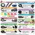 Neoprene Protective Sleeve Sheath for All Types of 1" Wide Cinch Straps and Tie Downs 8 Pack (6cm x 10cm)