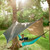 Wise Owl Outfitters Hammock Rain Fly – Waterproof Camping Tarp Cover with Tent Stakes & Carry Bag, Ultralight Shelter for Backpacking & Outdoor Shade
