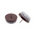50pcs Round Heavy Duty Felt Furniture Pads,Ulifestar Nail On Furniture Sliders Hardwood Floor Protectors for Chair Table Desk Desser Cabinet Sofa Couch Leg Feet Non Slip Glides Dia 28mm/1.1'' (Brown)