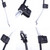 2 Pieces Recliner Release Cable Replacement D-Ring Pull Handle, Exposed Length 4.75" with S Tip