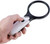 CUTE 4 U New 45x Handheld Magnifying Glass Reading Lens 3 LED Light Jewelry Loupe