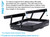 Everything Keeper - Organizer for Home, Kitchen, Bathroom, RV, Small Spaces - Storage Organizers - Compact Metal Basket - Under Cabinet Holder - Easy Install - Holds Strong - 13 x 10 x 2.5 in - Black