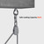 Dorhea 6 Pack 0.59" Single Pulley Block 304 Stainless Steel M15 Crane Swivel Hook Single Pulley Roller Smooth Wire Rope Cable Heavy Loading