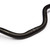 BW 100mm Riser Handlebar - Great for Mountain, Road, and Hybrid Bikes - Fits 25.4mm Stems