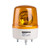 AVG-10-Y, Beacon rotating light, 135mm yellow lens, Stud Mount, Incandescent bulb, 110V AC 25W
