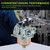 Harbot Carburetor for Harbor Freight Chicago Predator 4000 3000 3050 3200 4375 Watts Generator Powered by A 212CC 208CC 7HP 6.5HP Engine Parts with Fuel Filter Spark Plug