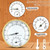 Could Spark Sauna Thermometer 2 in 1 Sauna Fahrenheit Thermometer Hygrometer Indoor Humidity Temperature Measurement for Infrared Steam Saunas Hostel Could Spark Sauna Thermometer 2 in 1 Sauna Fahrenheit Thermometer Hygrometer Indoor Humidity Temperature Measurement for Infrared Steam Saunas Hostel