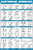 QUICKFIT 3 Pack - Dumbbell Workouts + Bodyweight Exercises + Barbell Routine Poster Set - Set of 3 Workout Charts (Laminated, 18" x 24")