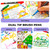 Artecho 72 Colors Markers for Adult Coloring Books, Dual Tip Markers for School, Fine and Brush Tip for Adults Coloring Books, Calligraphy, Drawing, Sketching Artecho 72 Colors Markers for Adult Coloring Books, Dual Tip Markers for School, Fine and Brush Tip for Adults Coloring Books, Calligraphy, Drawing, Sketching