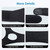 Chin Straps for Snoring, Anti Snoring Chin Strap Devices, Vosaro Jaw Strap for Sleeping with Men Women Closer, Soft Adjustable and Breathable for User Keep Closed While Sleeping for Snorers