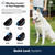 American Kennel Club Retractable Dog Leash, 16.4ft, Tangle-Free, Ergonomic Grip, One-Hand Brake, for Medium & Large Dogs up to 66 lbs