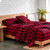 Bare Home Flannel Sheet Set Prints, 100% Cotton, Velvety Soft Heavyweight - Christmas Holiday Sheets - Double Brushed Flannel - Extra Softness, Comfort - Deep Pocket (Queen, Buffalo Plaid - Red/Black) Bare Home Flannel Sheet Set Prints, 100% Cotton, Velvety Soft Heavyweight - Christmas Holiday Sheets - Double Brushed Flannel - Extra Softness, Comfort - Deep Pocket (Queen, Buffalo Plaid - Red/Black)