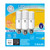 GE Bright Stik LED Light Bulbs, 9 Watt (60 Watt Equivalent) Soft White, Medium Base, Non-Dimmable (3 Pack)