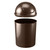 Umbra 1.25 Gallon Mini Waste Can with Removable Swing-Top Lid - Small Garbage Bin for Kitchen, Bathroom, Bedroom, Office - Compact Trash Can Fit Under Tables & Counters - Bronze
