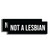 Not a Lesbian Sticker - Funny Lesbian Joke Meme - 2 Pack Bumper Stickers - 10 Inch Bumper - Car Truck Locker Toolbox Decor Gift - EPLS0117 Not a Lesbian Sticker - Funny Lesbian Joke Meme - 2 Pack Bumper Stickers - 10 Inch Bumper - Car Truck Locker Toolbox Decor Gift - EPLS0117