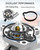ULZOZN Aluminum Thermostat Assembly Fit for Chevy Cruze Limited Trax Sonic Buick Encore 2011-2020 Replace 55579010 55565336 55593034