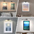 NARUNDREN 2 Pack Picture Lights for Wall, Rechargeable LED Picture Light Battery Operated with Remote, Dimmable Poster Light for Paintings, Portraits, Art Frames, Display Lighting for Wall Decor,Black-1765813558