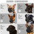 Dog Muzzle,Mesh Soft Muzzle for Small Medium Large Sized Dogs, Breathable Reflective Adjustable Puppy Muzzles with Collar for Scavenging Grooming Biting Chewing,Allows Panting and Drinking
