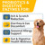 WONTECHMI Probiotics for Dogs, Improve Itchy Skin Itchy Ears, Gut Health, Yeast Balance, Allergies, Immunity, Dog Probiotics and Digestive Enzymes with Prebiotics, Reduce Diarrhea (Chicken, 120 chews)-1765814934