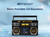 Emerson EPB-3004 Portable CD Player with AM/FM Radio, 20-Track Programmable Memory, High-Performance Speakers, AUX-in Jack, and Built-in Rechargeable Battery - Compatible with CD, CD-R/RW, CD-MP3
