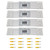 CATSELURRY Thickness Gauge 2/4Pcs Crack Monitoring Record, Standard Tell-Tale Crack Monitor for The Standard and Corner Tell-Tale Acrylic-1765816346