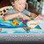 HomeWorthy 20 Pack Disposable Placemats for Baby, 3 Design Pack Baby Eating Mat, 12" x 18" Sticky Kids Placemats, Toddler Placemat for Restaurants, Plastic Kids Placemat for Dining Table