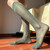 Uaussi 5 Pairs Mens Silk Sheer Socks OTC Ultra Thin Nylon Dress Sock Daily Casual Stockings Work Business Sox-1765817140