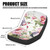 Tomeusey Hummingbird Floral Lawn Mower Seat Protector Medium Seat Covers for Riding Lawn Mower Accessories Durable Polyester Seat Pads with Storage Pocket