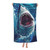 cromcu Shark Beach Towel for Boys Men Adults Great White Shark Bath Towel Print 32" x 52" Pool Towel Super Soft Microfiber Shark Towel for Shark Lovers Beach Towels-1765817381