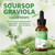 Soursop Graviola Liquid Drops: 1800mg Premium Antioxidant Support for Immune Health Digestion Relaxation Sleep Vegan Gluten Free Sugar Free 1 Fl Oz 30 Day Supply