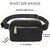 ZORFIN Fanny Packs for Women Men: Crossbody Belt Bag with Adjustable Strap - Fashion Waist Packs for Workout Running Traveling Hiking Black ZORFIN Fanny Packs for Women Men: Crossbody Belt Bag with Adjustable Strap - Fashion Waist Packs for Workout Running Traveling Hiking Black