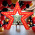 Preboun 10 ft Movie Night Party Decorations Inflatable Large Blow up Star Sign with LED Light Inflatable Arch Kit Light Star Blow up Sign for Movie Night Party Carnivals Birthday Decoration(Red)