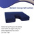 Allman Bariatric Coccyx Gel Cushion (3.5" x 16" x 18")
