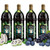 TAHITIAN NONI Juice by Morinda, Original and Authentic, Noni Fruit Puree from Tahiti with Natural Blueberry & Grape (Resveratrol), All-Natural Daily Wellness Drink - 4 One Liter Juice Bottles Per Case