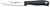 Silverpoint II 4" Serrated Paring Knife Handle Color: Black